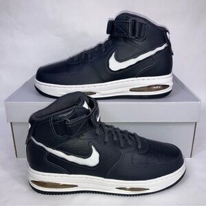 Nike Air Force 1 Mid Evo 'Black White' Men's Casual Sneakers $180 FB1374-001 NEW